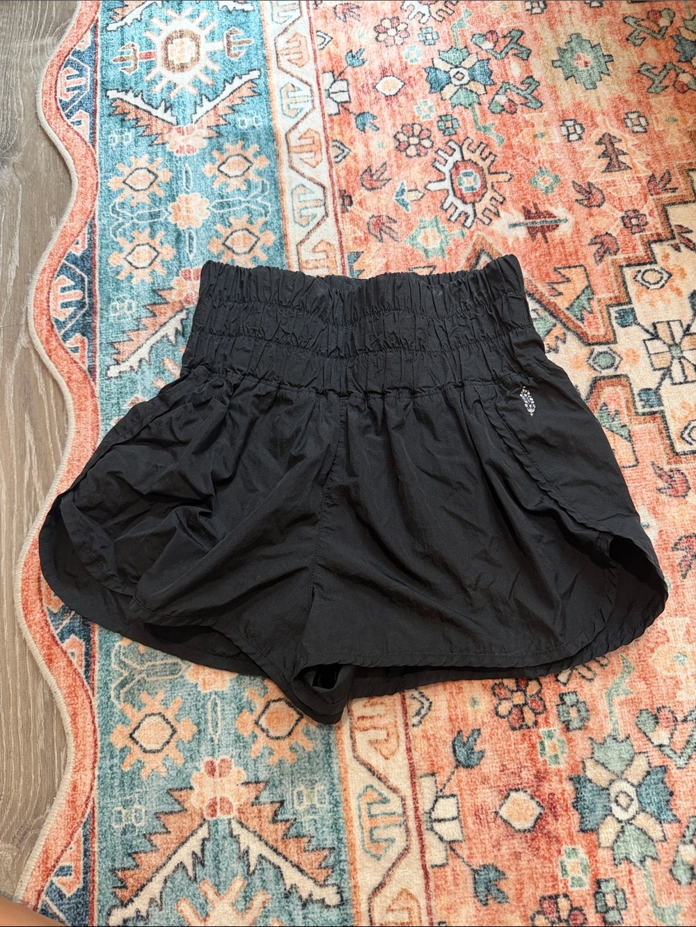 FP Movement by Free People Black High-Waist Athletic Shorts